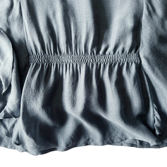 Paul and Joe Sister Vareene Peplum Flutter Blouse | LARGE (3) - Picture 5 of 10